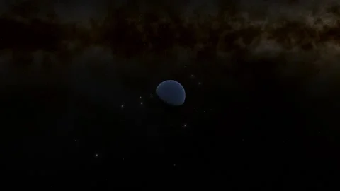 Flying in space Stock Footage 146281528