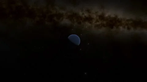 Flying in space Stock Footage 146281547