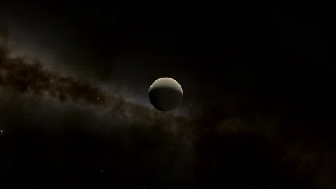 Flying in space Stock Footage 146281591