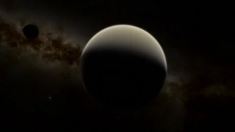 Flying in space Stock Footage 146281706