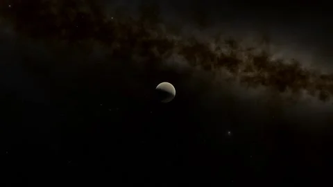 Flying in space Stock Footage 146281751