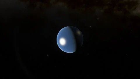 Flying in space Stock Footage 146281794