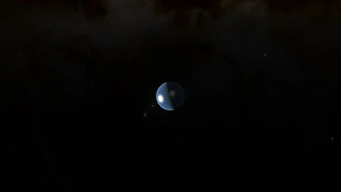 Flying in space Stock Footage 146281829