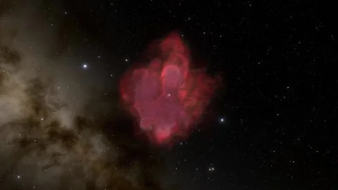 Flying in space Stock Footage 146305100