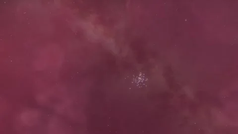 Flying in space Stock-Footage 146305135