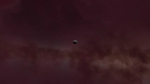 Flying in space Stock Footage 146305304