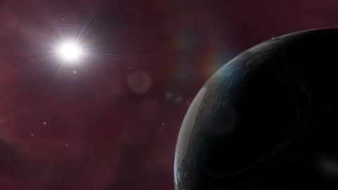 Flying in space Stock Footage 146305343