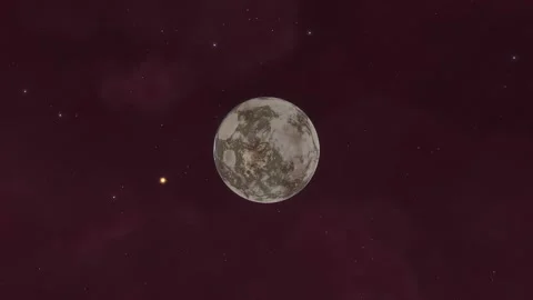 Flying in space Stock Footage 146305437