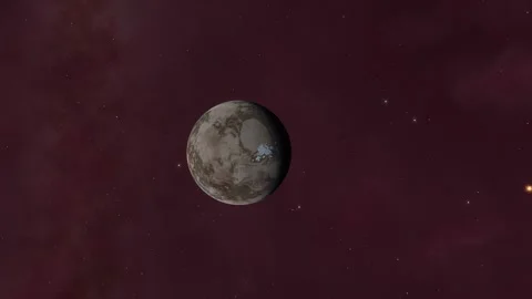 Flying in space Stock Footage 146305472