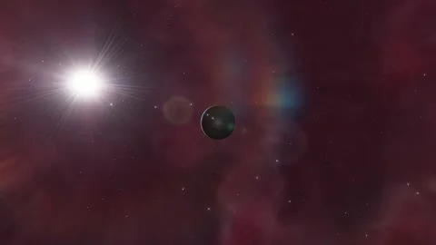 Flying in space Stock Footage 146305504