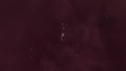 Flying in space Stock Footage 146305575