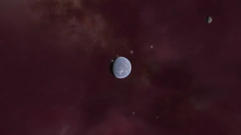 Flying in space Stock Footage 146305599