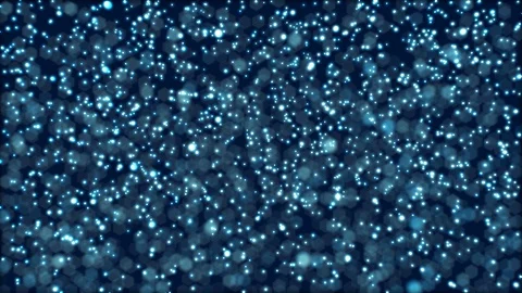 Flying in space glowing blurred blue lights 스톡 동영상 110562553