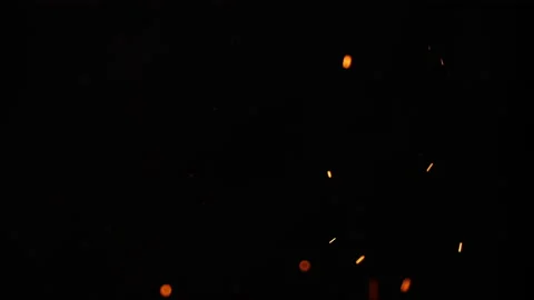 Flying up sparkles Video stock 232836937