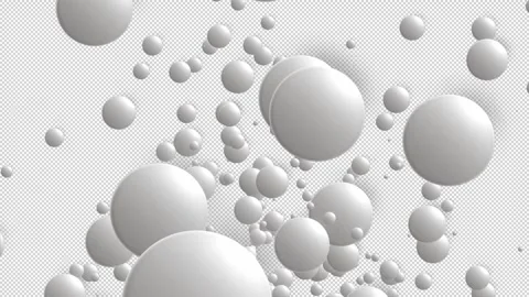 Flying spheres Stock Footage 316900695