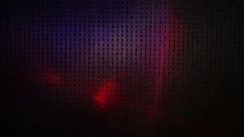 Flying spots of light of different colors Stock Footage 105740703