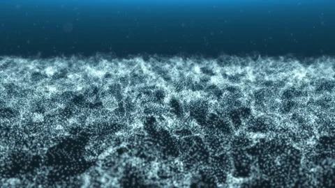 Flying spray over the waves Stock Footage 246856602