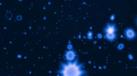 Flying stars Stock Footage 8857585