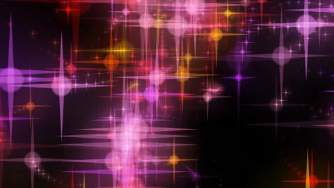 Flying Stars Stock Footage 99722879