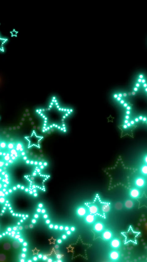FLYING STARS VERTICAL Stock Footage 275682241