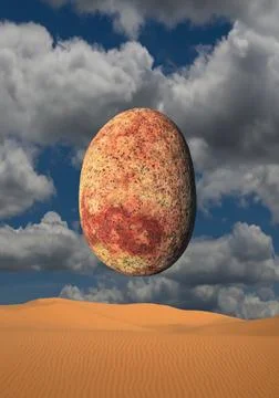 Flying Stone Stock Photos