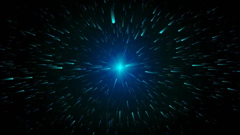 Flying in a strange space landscape Stock Footage 98967777
