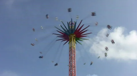 Flying Swing Vídeo Stock 619959