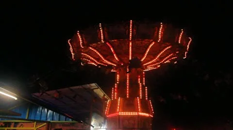 Flying Swinger Stock Footage 12148602