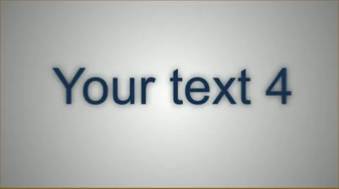 Flying text Stock After Effects