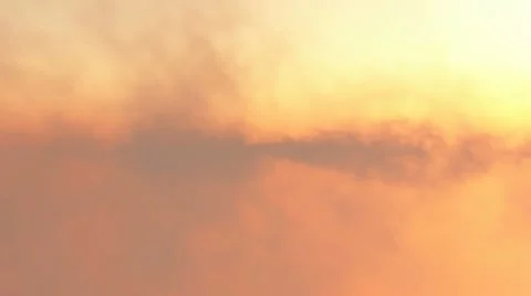 Flying throug clouds dusk Stock Footage 18223962