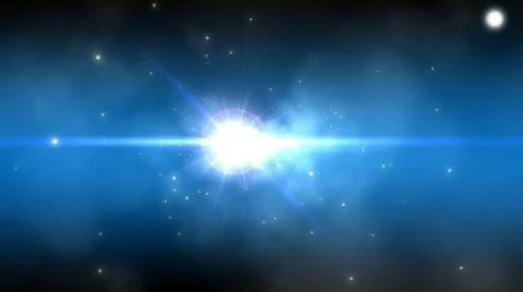 Flying through abstract clouds Stock Footage 619930