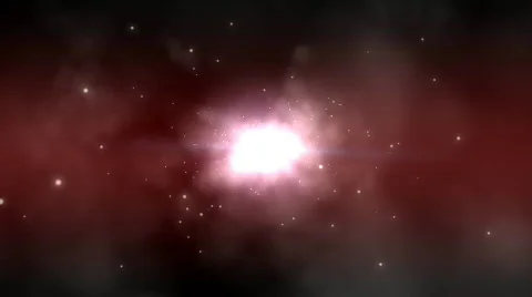 Flying through abstract clouds Stock Footage 619956