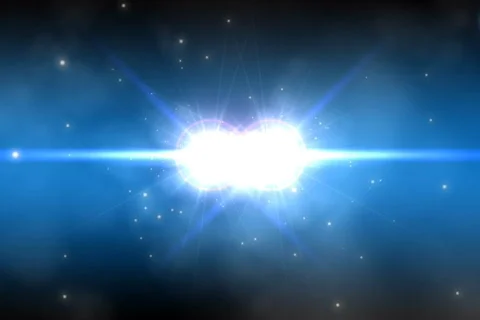 Flying through abstract clouds Stock Footage 620124