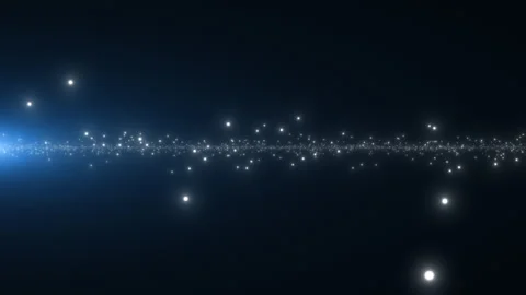 Flying through an abstract universe Stock Footage 277905406