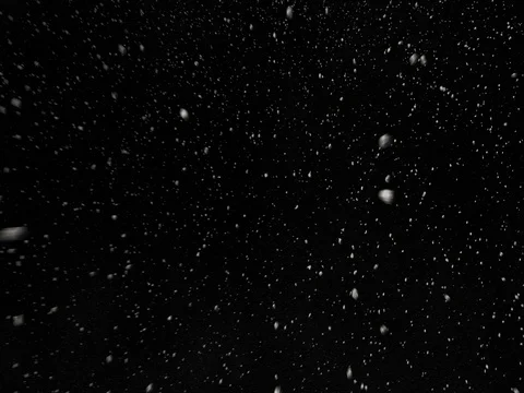 Flying Through an Asteroid Field at High Speed (2160p 24fps) Stock Footage 75249375