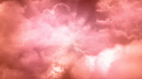 Flying Through Beautiful Cloud Layers Stock Footage 369984