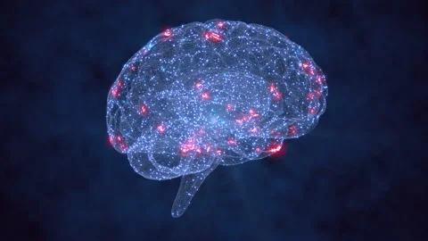 Flying through the brain Stock Footage 157915059