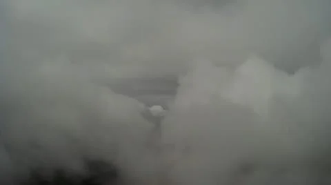 Flying through clouds 5.a Stockbeeldmateriaal 21239997