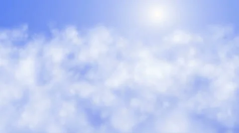 Flying through clouds animation Stock Footage 39932142