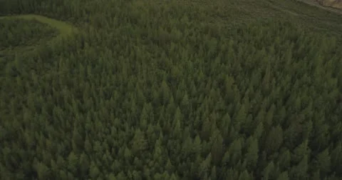 Flying through clouds with beautiful landscape view over the mountains. Stock Footage 62202017
