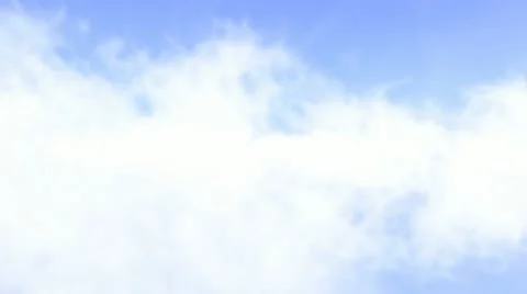Flying through clouds day - Loop Stock Footage 18175580