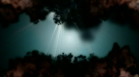 Flying through clouds Stock Footage 515117