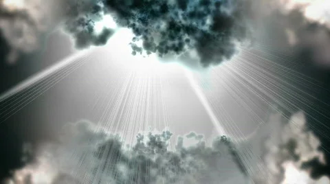 Flying through clouds Stock Footage 515137