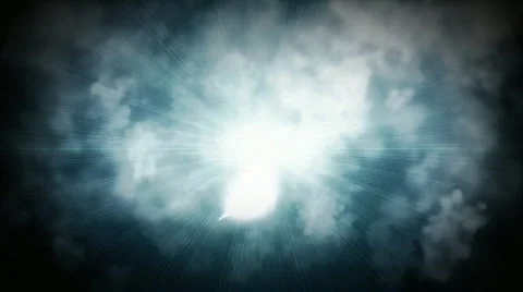 Flying through clouds Stock Footage 532236