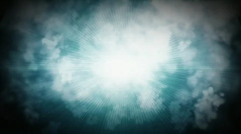 Flying through clouds Stock Footage 532237