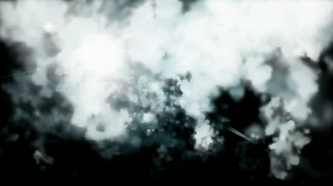 Flying through clouds Stock Footage 532378