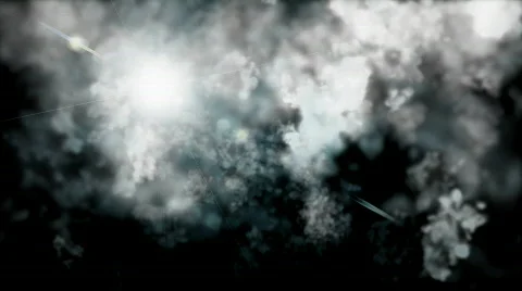 Flying through clouds Stock Footage 532414