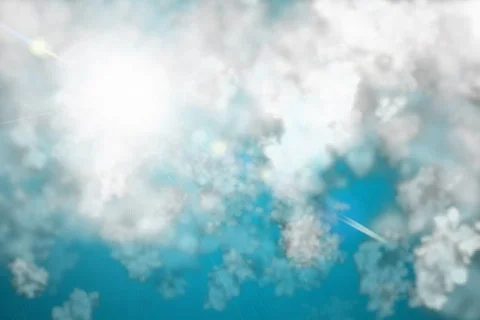 Flying through clouds Stock Footage 591787