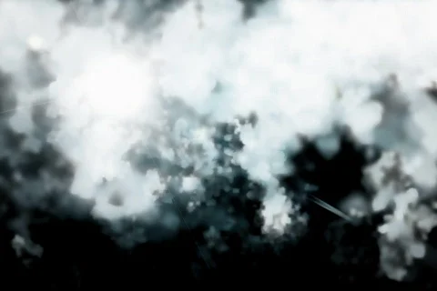 Flying through clouds Stock Footage 591789