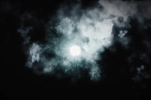 Flying through clouds Stock Footage 591791